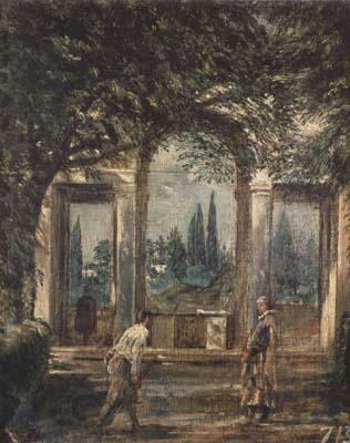 Diego Velazquez Villa Medici in Rome (Pavilion of Ariadne) (df01)